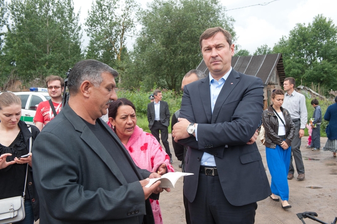 A. Zuokas: romams, kaip ir visiems vilniečiams, galioja tos pačios įstatymų normos