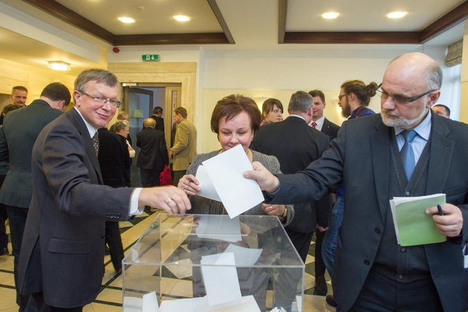 Paaiškėjo, kas iš konservatorių stovyklos žygiuos į Europos Parlamento rinkimus 