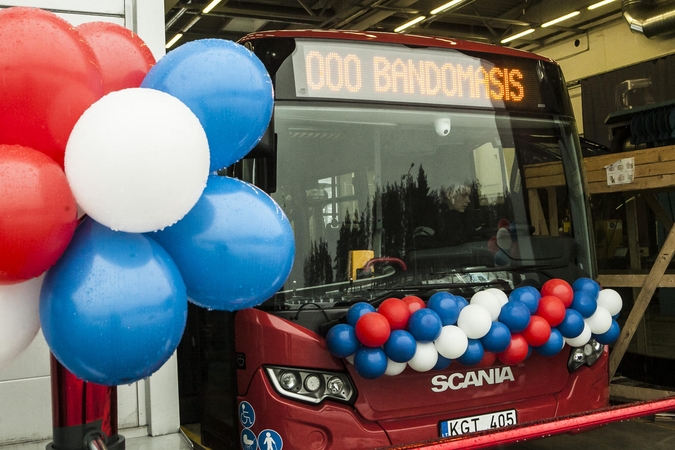 Vilniaus gatvėse – 50 naujų švediškų autobusų