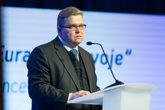 V. Vasiliauskas nesibaimina didelės infliacijos ateityje