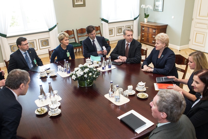 Prezidentė pažėrė kritikos prokuratūros vadams