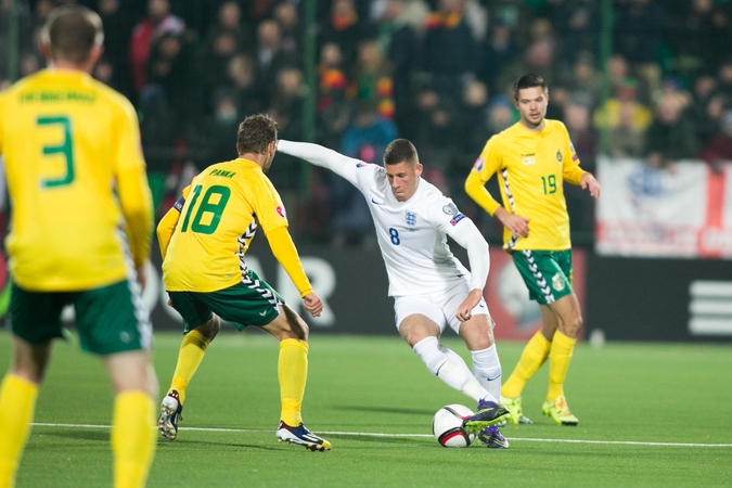 Anglai pamokė Lietuvos rinktinę žaisti futbolą