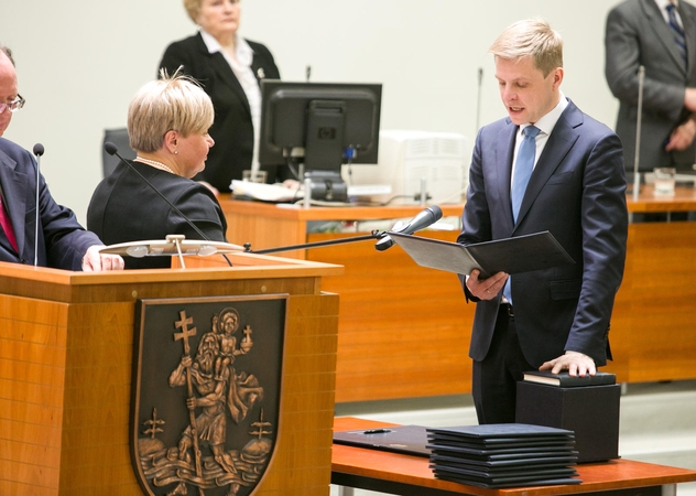 Prisiekė naujoji Vilniaus valdžia