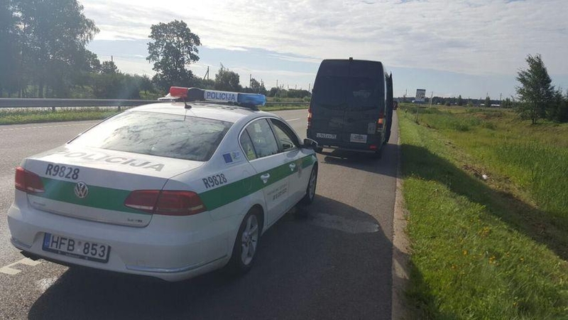 Vairuotojas iš Rusijos Lietuvoje greitį viršijo 30 kartų per metus