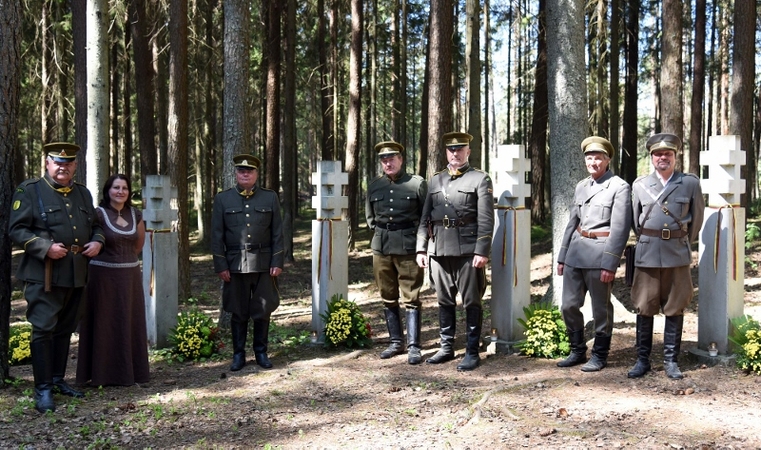Šimtai žmonių pagerbė Aukštaitijos partizanus