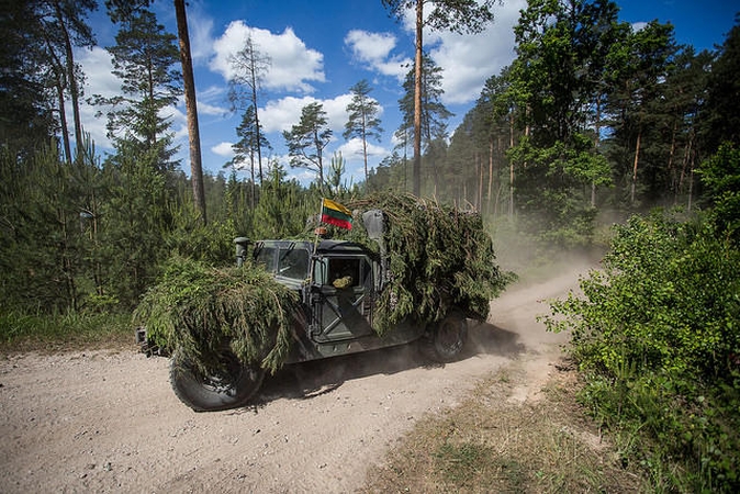 Ignalinoje Lietuvos ir NATO kariai rodys savo techniką