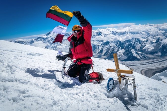 Alpinistas: negalime niekais švaistyti savo gyvenimo