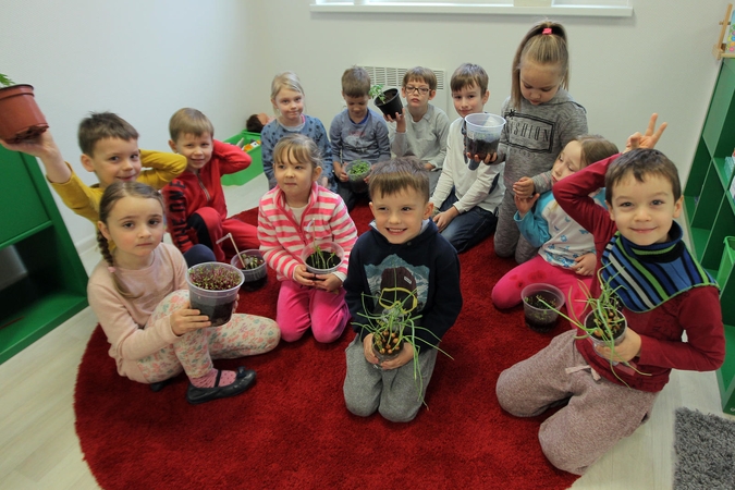 Sodininkystė skatina vaikų atsakomybę