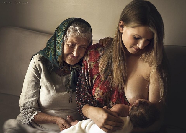 Žindančių mamų fotografė sužavėjo ir Holivudo žvaigždę
