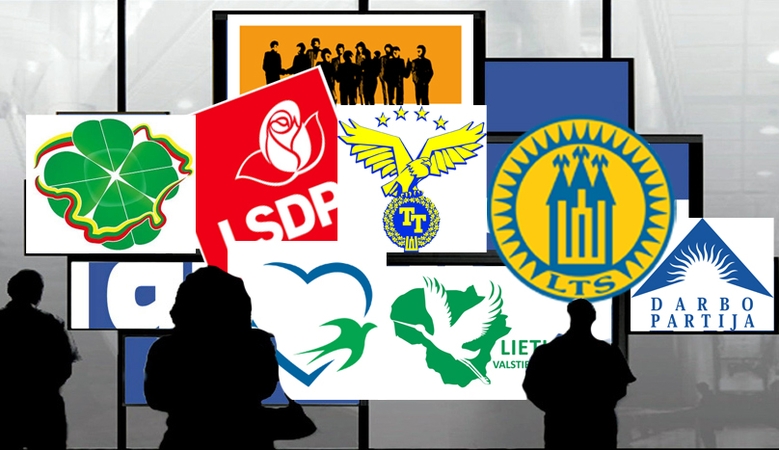 Partijų ženklai – niekiniai?