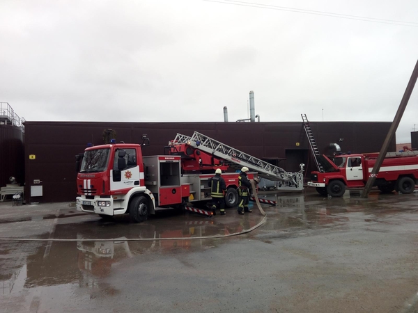 Kretingos rajone degė žvakių fabrikas
