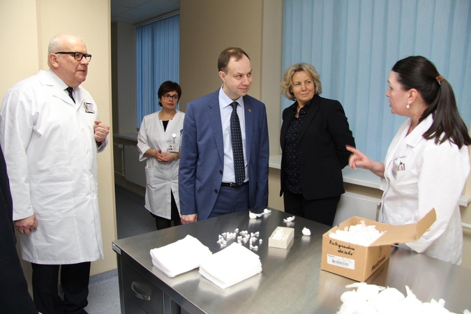 Sveikatos apsaugos ministras gyrė Klaipėdos jūrininkų ligoninę