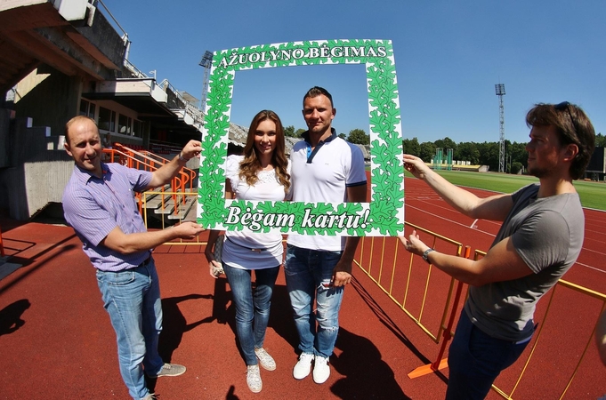 „Ąžuolyno bėgimo“ idėją palaiko ir sportininkai, ir premjeras