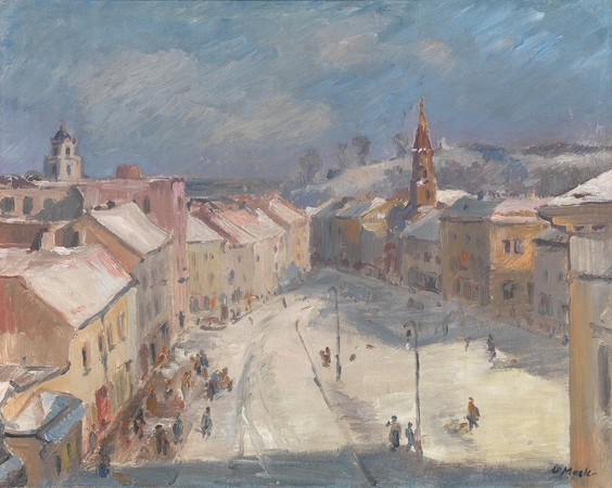 Vytautas Mackevičius, Vilnius, Didžioji g., 1942 m.