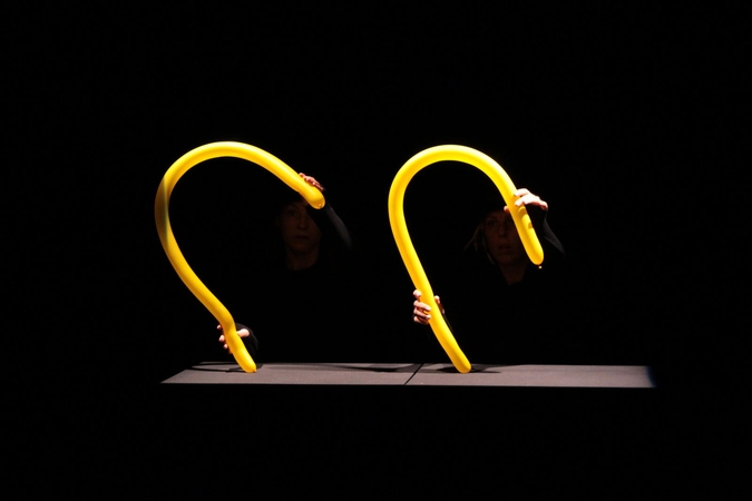Scena iš Klaipėdos lėlių teatro premjerinio spektaklio „Arbatėlė“.