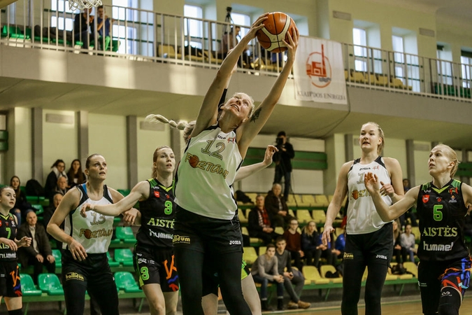 „Fortūnos“ krepšininkės neturėjo vargo su „Aisčių-LSU“ komanda