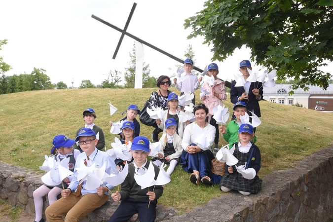 Birželio 14-ąją „Vilties angelas“ apskriejo visą Lietuvą