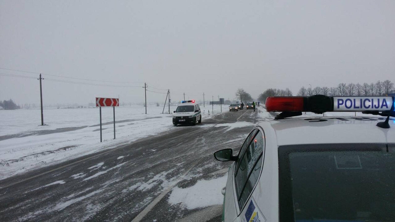 Joniškyje sulaikytas nuo policijos pabėgęs vyras