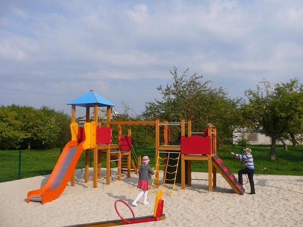 Palangoje – modernios žaidimų aikštelės