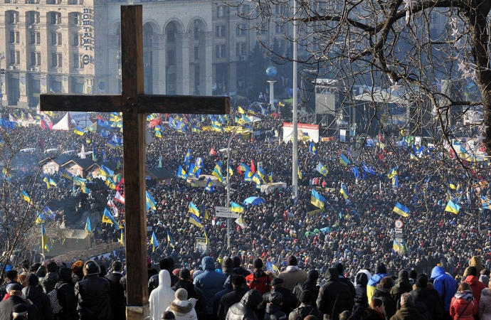 Ukrainos opozicija įkūrė politinį judėjimą "Maidanas"