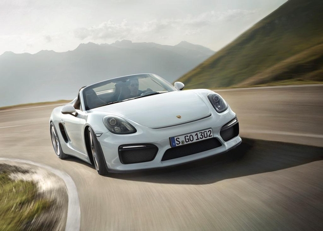 Niujorko automobilių parodoje – pasaulinė „Porsche Boxster Spyder“ premjera