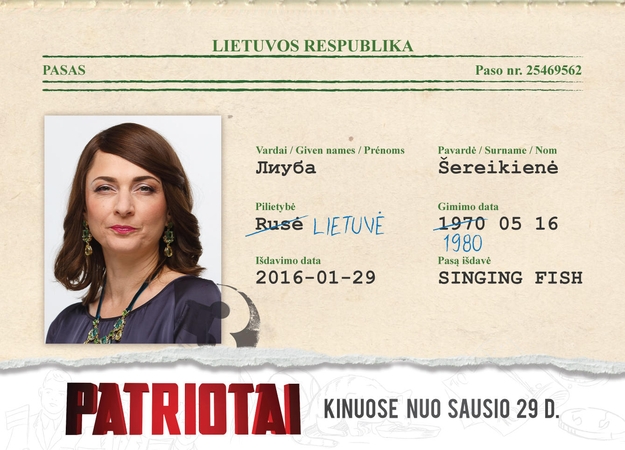 Patriotai, kurie turi du pasus
