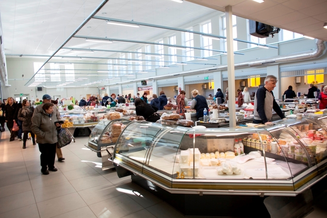Kalvarijų turguje – nauji paviljonai