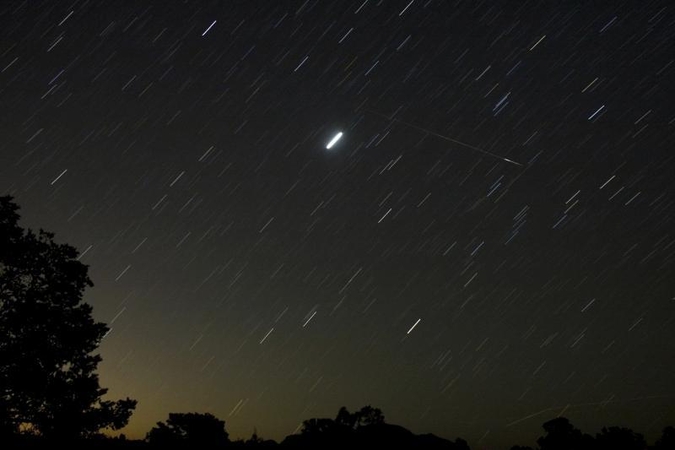 Virš Lietuvos - meteorų lietus
