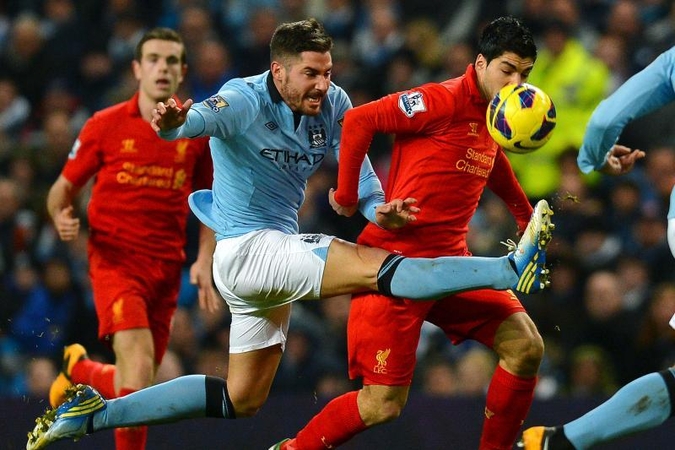 „Premier“ lygoje - kovingos „Manchester City“ ir „Liverpool“ lygiosios