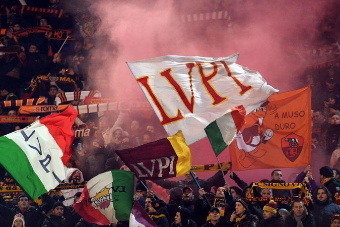 Italijos taurės pusfinalyje „Roma“ įveikė „Inter“