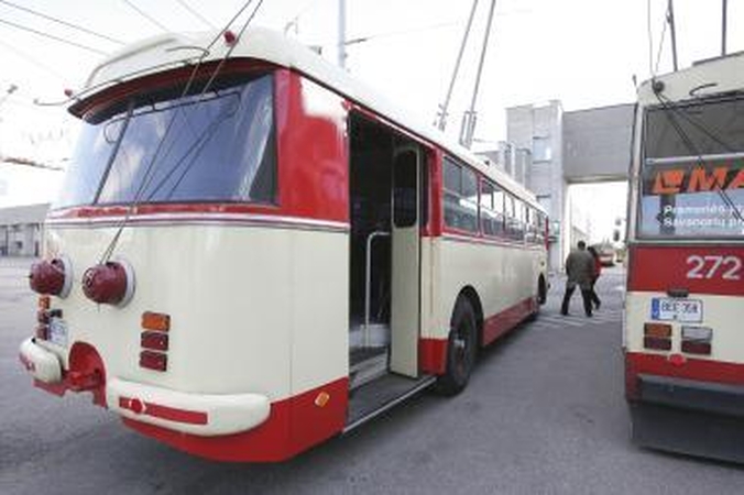 Troleibusų grūstis išsiskirstė