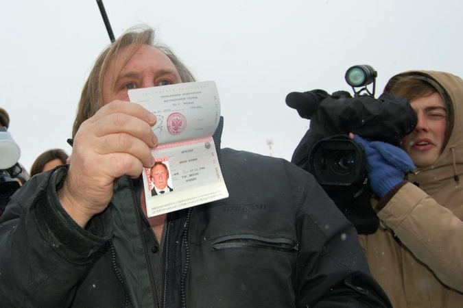 G. Depardieu pakviestas stoti į Rusijos komunistų partiją