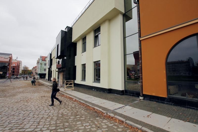 Klaipėdos Dramos teatro fasadas pasirodė visu gražumu