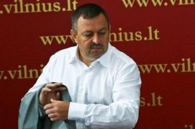 V.Navickas: nenoriu trenkti durimis