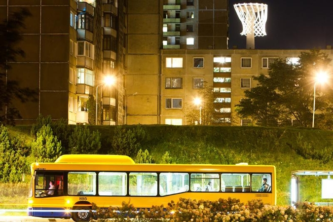 Naujųjų metų naktį autobusai važiuos dvigubai dažniau (schema)