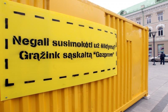 Vilniečių sąskaitas už šildymą siųs į Maskvą