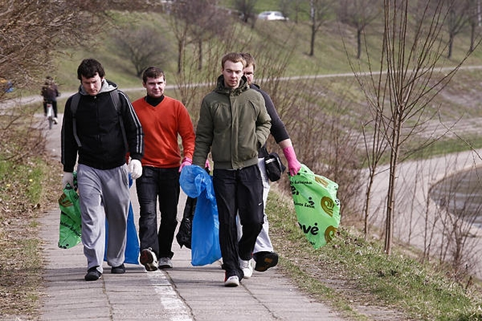 Organizatoriai: švarinimosi akcija "Darom" praėjo sėkmingai