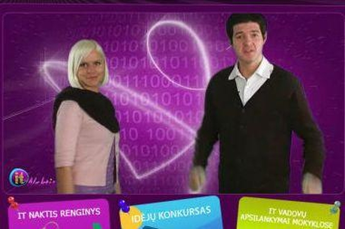 Sekmadienį kviečia „IT naktis“ (programa)