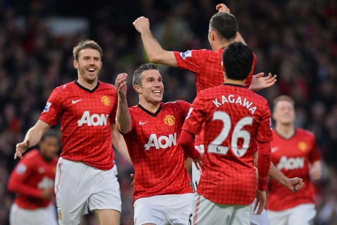 3 R. Van Persie įvarčiai užtikrino MU Anglijos čempionų titulą