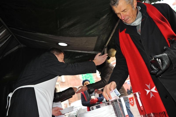 Prasideda labdaros akcija „Maltiečių sriuba 2012“