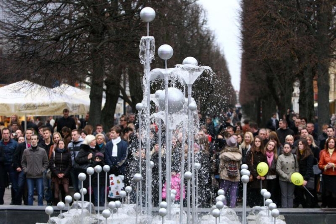 Laisvės alėjoje paskelbta vasaros pradžia