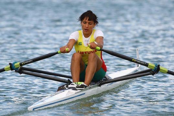D.Vištartaitė olimpiadoje užėmė aštuntąją vietą
