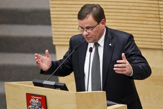 Seimo pirmininku išrinktas V. Gedvilas, paaiškėjo jo pavaduotojai