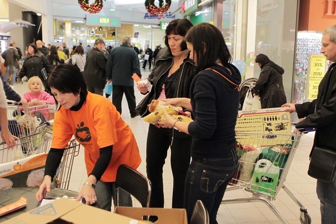 Rudeninė „Maisto banko“ akcija buvo sėkmingesnė 