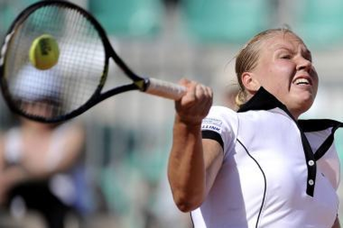 Estijos tenisininkė pralaimėjo ketvirtfinalyje