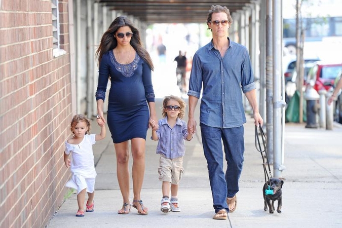 Garsus Holivudo aktorius M. McConaughey vėl tapo tėčiu