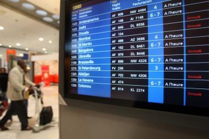 Prancūzų pilotai keliautojams gali sugadinti savaitgalį