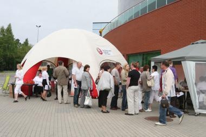 Donorai rikiavosi į eilę