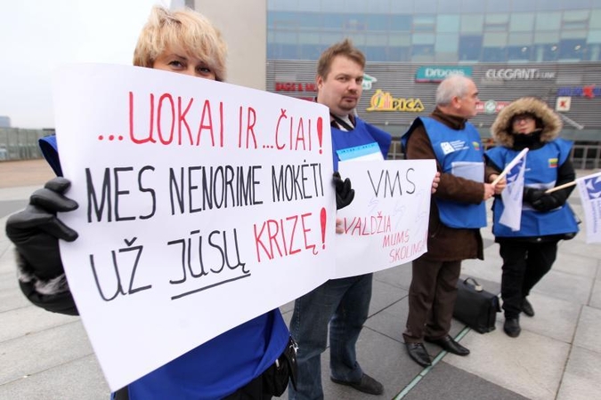 Vilniaus vairuotojai ir jų bičiuliai priešinasi bandymams nutildyti