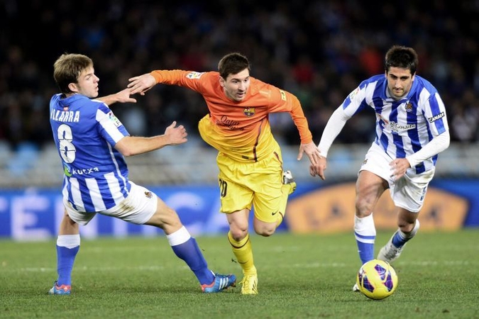 „Barcelona“ pirmą kartą suklupo prieš „Real Sociedad“